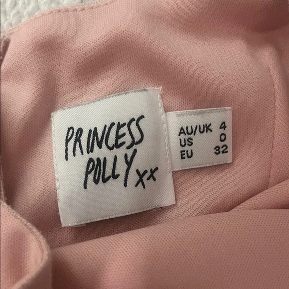 Chic Blush Wrap Mini Dress - Picture 2 of 4